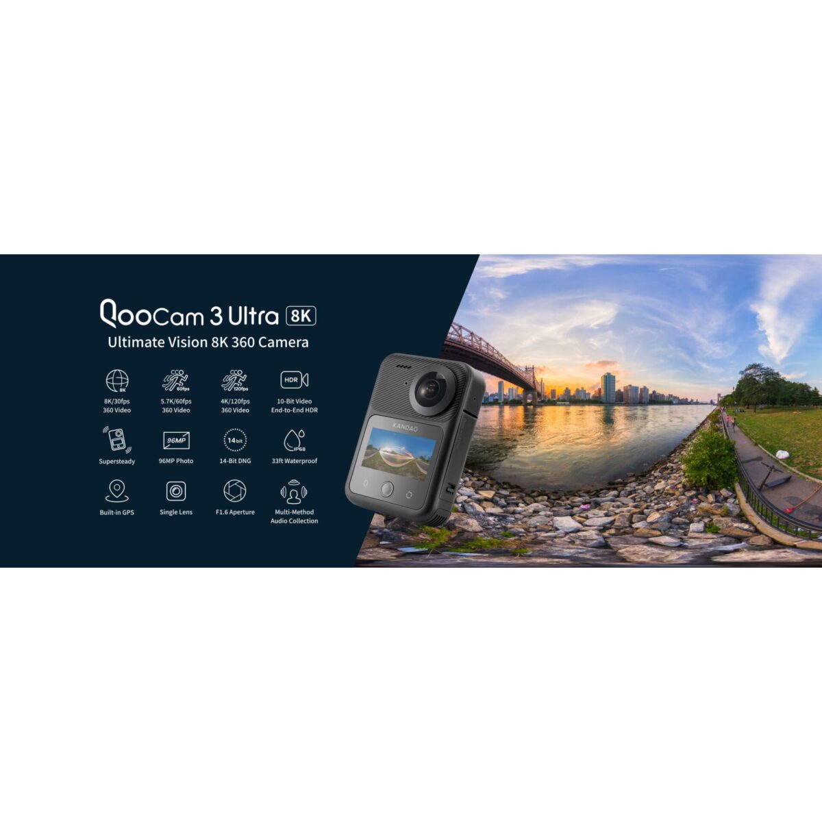 Kandao QooCam 3 Ultra 8K - Imagen 17
