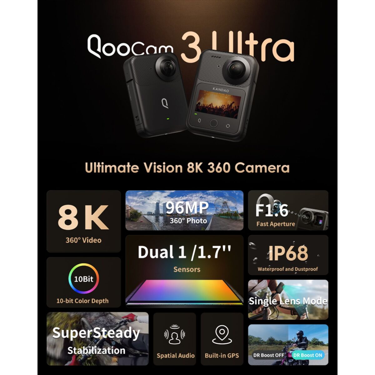 Kandao QooCam 3 Ultra 8K - Imagen 16